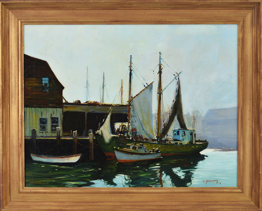 Boats at Dock, 1948